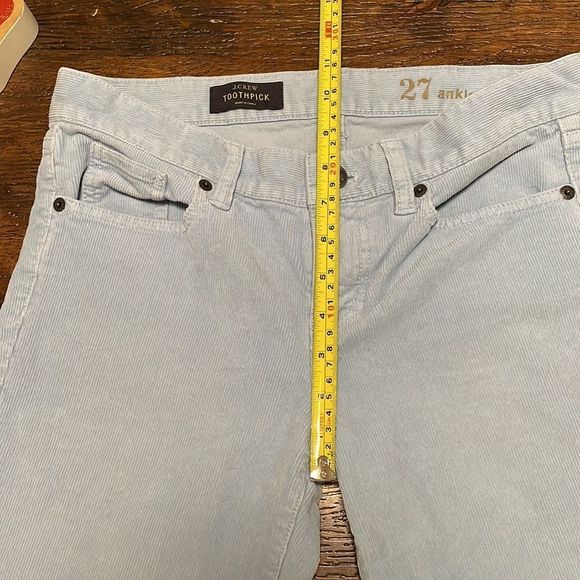 J. Crew | Baby Blue Corduroy Toothpick Skinnies - Picture 12 of 13